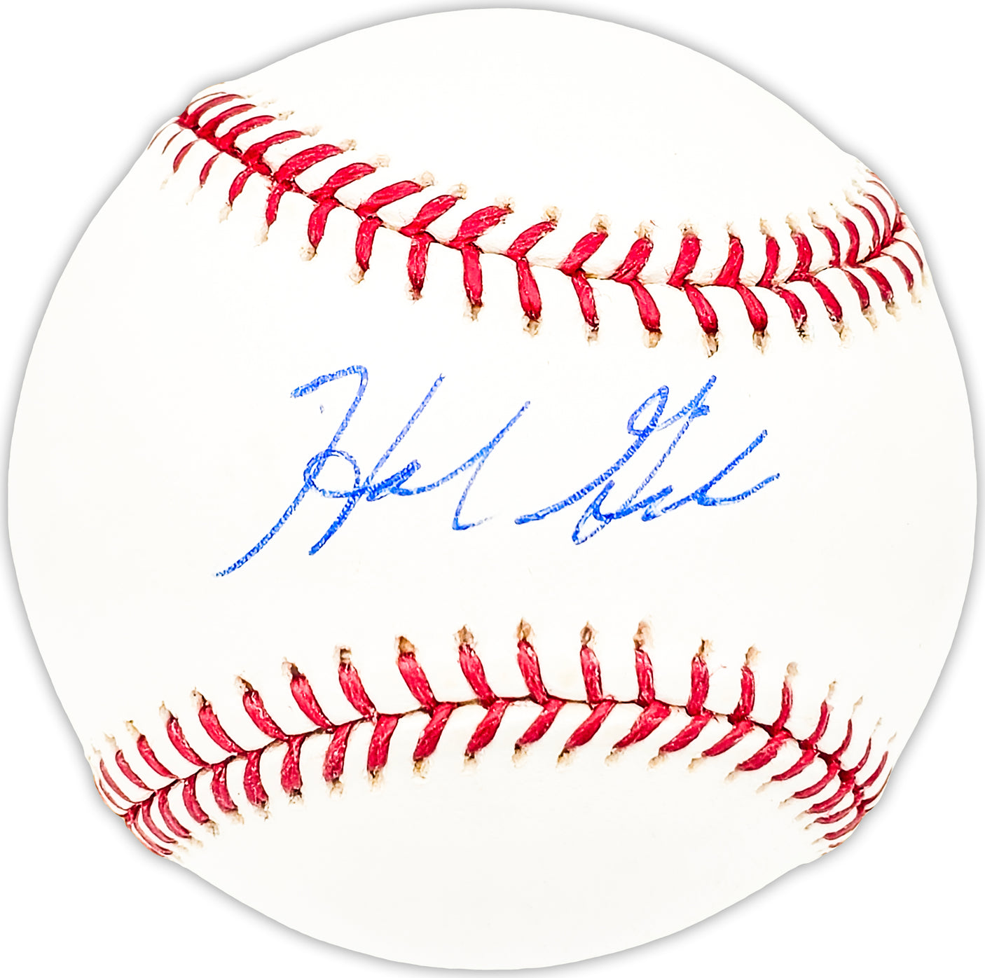 Hal Gilson Autographed Official MLB Baseball St. Louis Cardinals Beckett BAS QR #BM25374