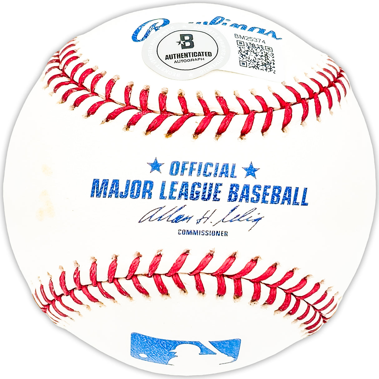 Hal Gilson Autographed Official MLB Baseball St. Louis Cardinals Beckett BAS QR #BM25374