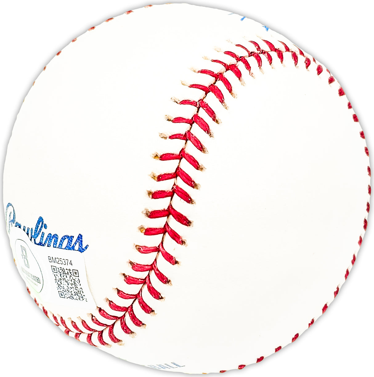 Hal Gilson Autographed Official MLB Baseball St. Louis Cardinals Beckett BAS QR #BM25374