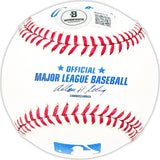 Bill Landis Autographed Official MLB Baseball Boston Red Sox Beckett BAS QR #BM25378