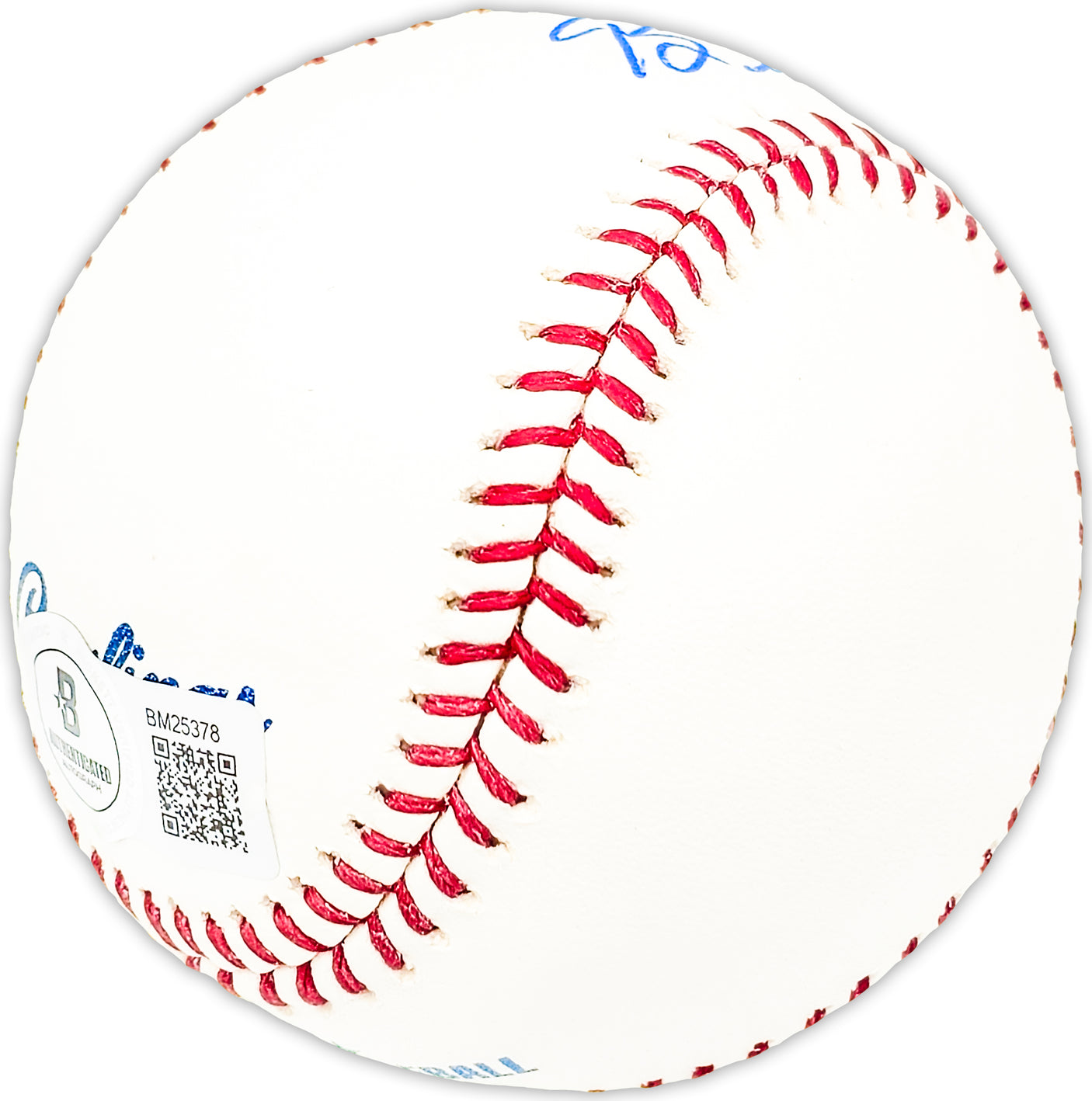 Bill Landis Autographed Official MLB Baseball Boston Red Sox Beckett BAS QR #BM25378