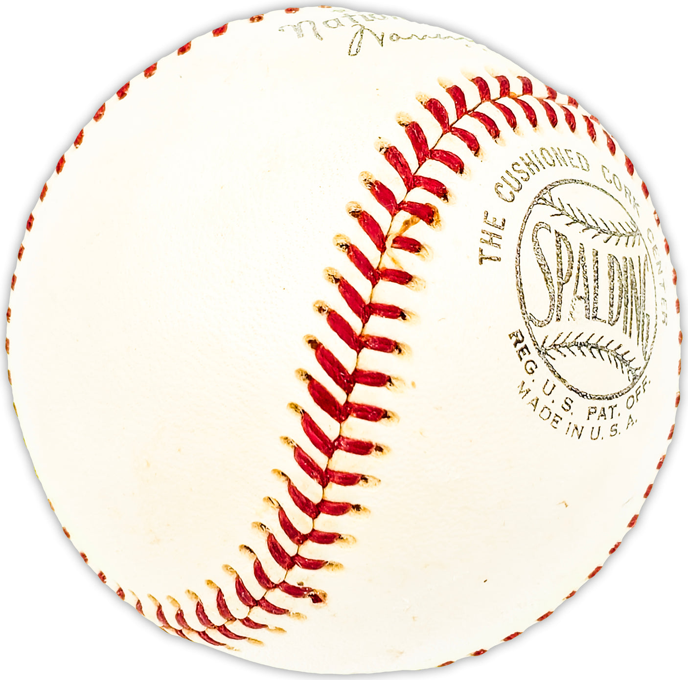 Mike Shannon Autographed Official Giles NL Baseball St. Louis Cardinals Vintage Signature Beckett BAS QR #BM25383
