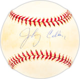 Johnny Callison Autographed Official NL Baseball Philadelphia Phillies, Chicago Cubs Beckett BAS QR #BM25387