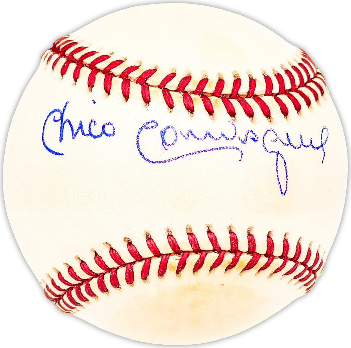 Chico Carrasquel Autographed Official AL Baseball Chicago White Sox Beckett BAS QR #BM25389