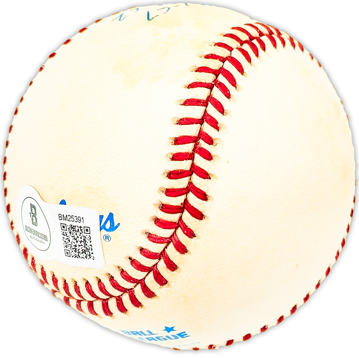 Hal Reniff Autographed Official AL Baseball New York Yankees "1961-67 World Champs 61-62" Beckett BAS QR #BM25391