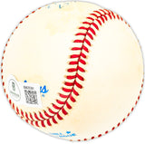 Hal Reniff Autographed Official AL Baseball New York Yankees "1961-67 World Champs 61-62" Beckett BAS QR #BM25391