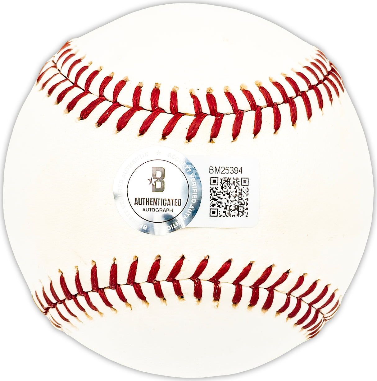 John Johnny Schaive Autographed Official Spalding Baseball Washington Senators Beckett BAS QR #BM25394