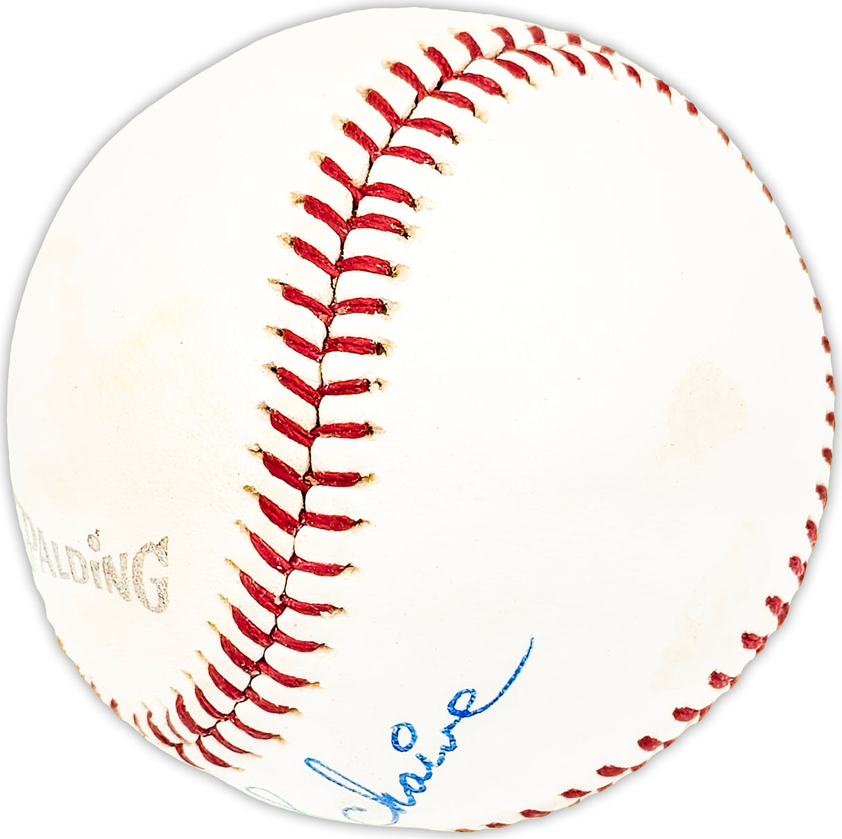 John Johnny Schaive Autographed Official Spalding Baseball Washington Senators Beckett BAS QR #BM25394