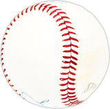 John Johnny Schaive Autographed Official Spalding Baseball Washington Senators Beckett BAS QR #BM25394