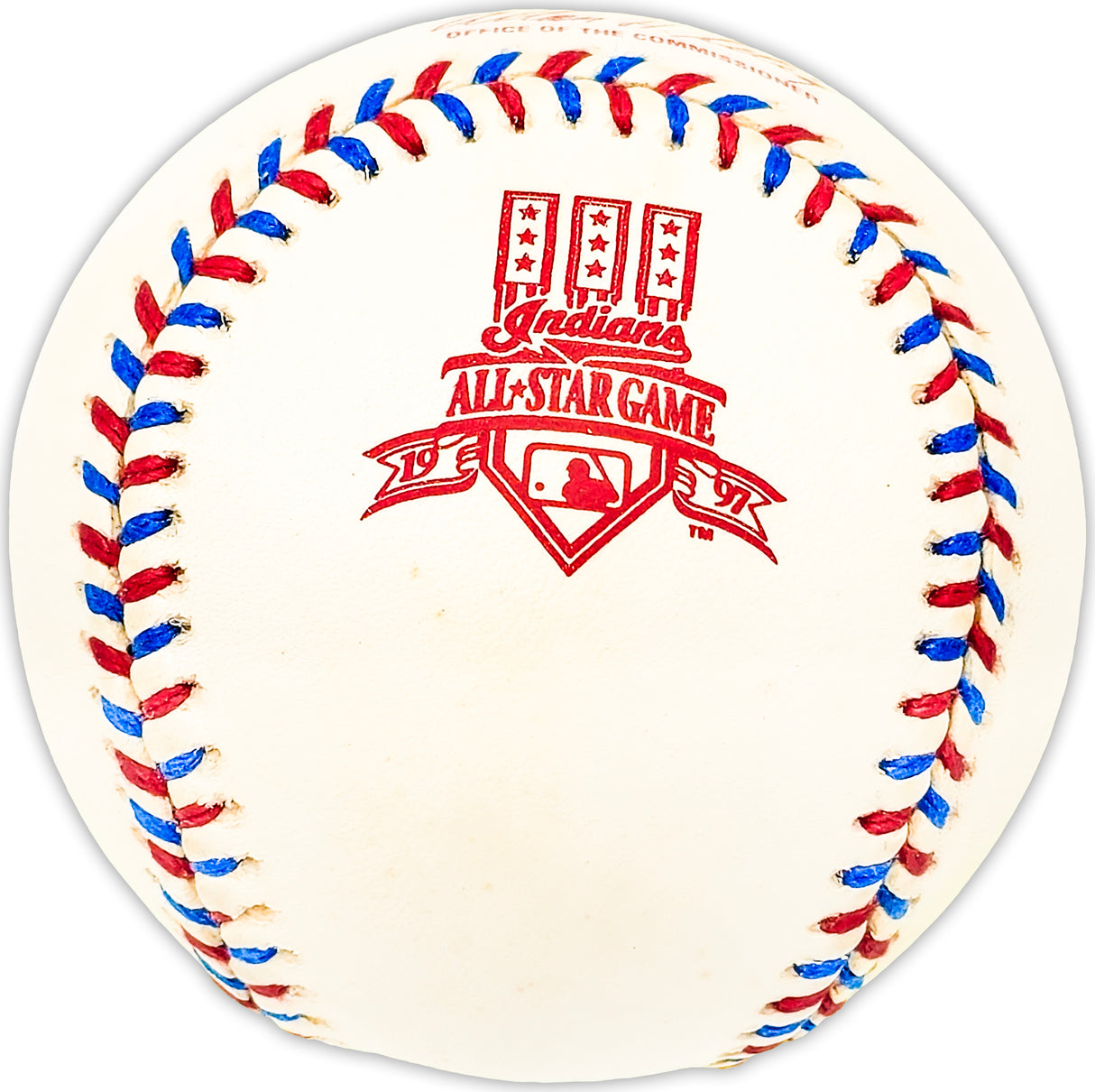Herman Reich Autographed Official 1997 All Star Game Logo Baseball Chicago Cubs "Cubs '49" Beckett BAS QR #BM25405