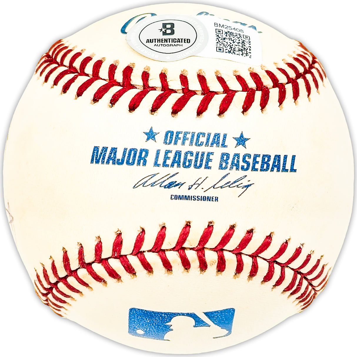 Ray Hoffman Autographed Official MLB Baseball Washington Senators Beckett BAS QR #BM25408