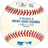 Ray Hoffman Autographed Official MLB Baseball Washington Senators Beckett BAS QR #BM25408