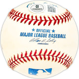 Ray Hoffman Autographed Official MLB Baseball Washington Senators Beckett BAS QR #BM25408