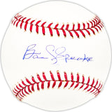 Bob Speake Autographed Official MLB Baseball Chicago Cubs Beckett BAS QR #BM25412