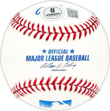 Bob Speake Autographed Official MLB Baseball Chicago Cubs Beckett BAS QR #BM25412