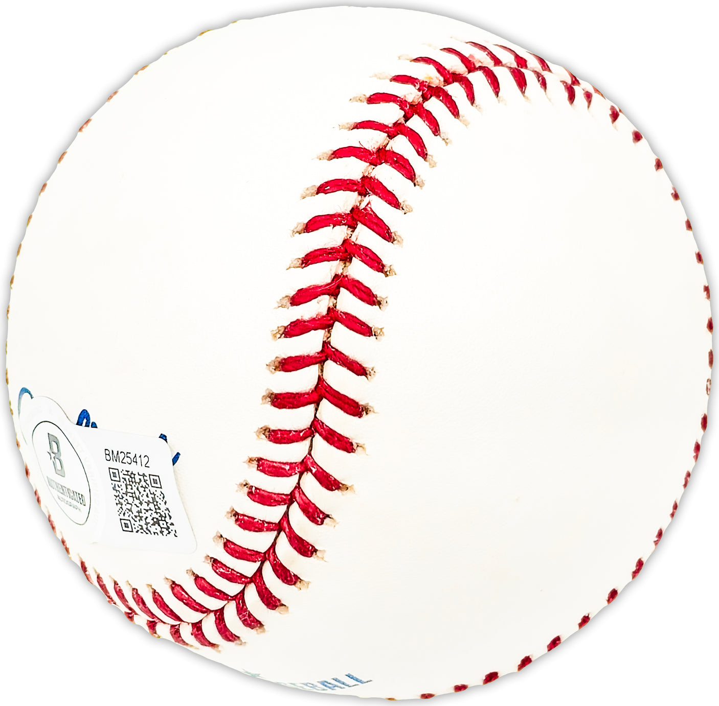 Bob Speake Autographed Official MLB Baseball Chicago Cubs Beckett BAS QR #BM25412