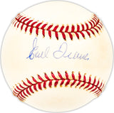 Earl Francis Autographed Official NL Baseball Pittsburgh Pirates, St. Louis Cardinals Beckett BAS QR #BM25414