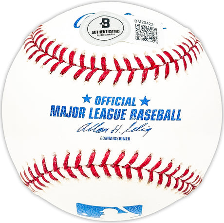 Guido Grilli Autographed Official MLB Baseball Boston Red Sox Beckett BAS QR #BM25422