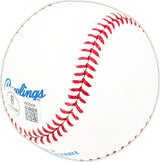 Bill Fischer Autographed Official MLB Baseball Chicago White Sox, Detroit Tigers Beckett BAS QR #BM25429