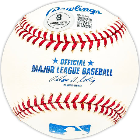 Jerry Colangelo Autographed Official MLB Baseball Arizona Diamondbacks Owner Beckett BAS QR #BM25445