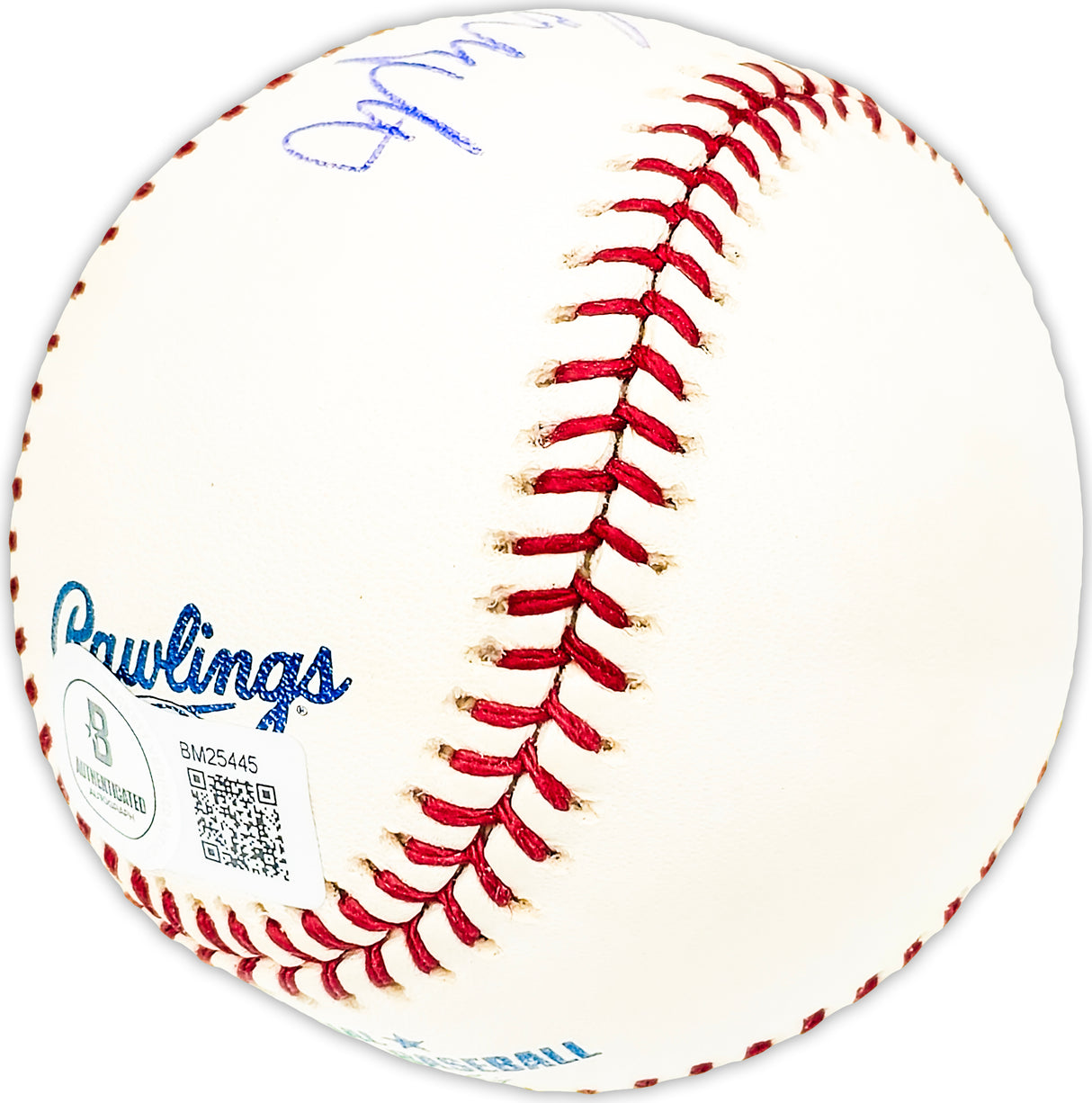 Jerry Colangelo Autographed Official MLB Baseball Arizona Diamondbacks Owner Beckett BAS QR #BM25445