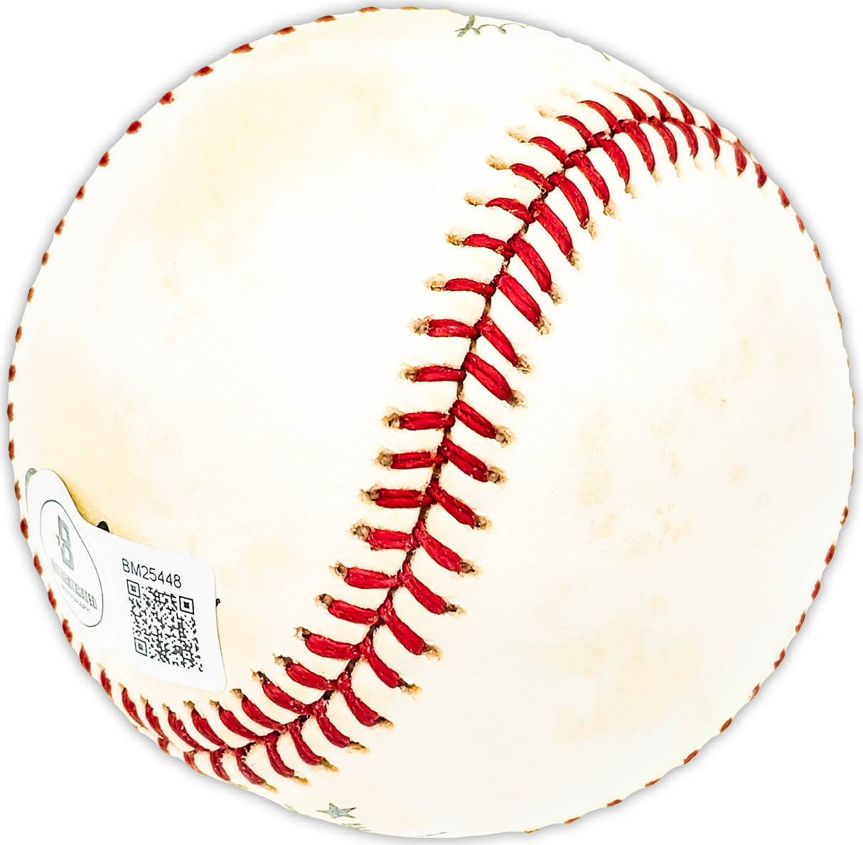 Tom Cheney Autographed Official NL Baseball Pittsburgh Pirates Beckett BAS QR #BM25448