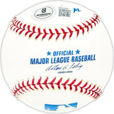 Don Lock Autographed Official MLB Baseball Philadelphia Phillies, Boston Red Sox Beckett BAS QR #BM25460