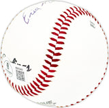Eric Mackenzie Autographed Official Rawlings Baseball Philadelphia A's Beckett BAS QR #BM25463