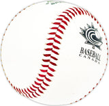 Eric Mackenzie Autographed Official Rawlings Baseball Philadelphia A's Beckett BAS QR #BM25463