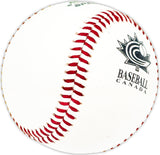 Eric Mackenzie Autographed Official Rawlings Baseball Philadelphia A's Beckett BAS QR #BM25463
