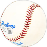 Mike Cuellar Autographed Official AL Baseball Baltimore Orioles "67 AL CY" Beckett BAS QR #BM25010