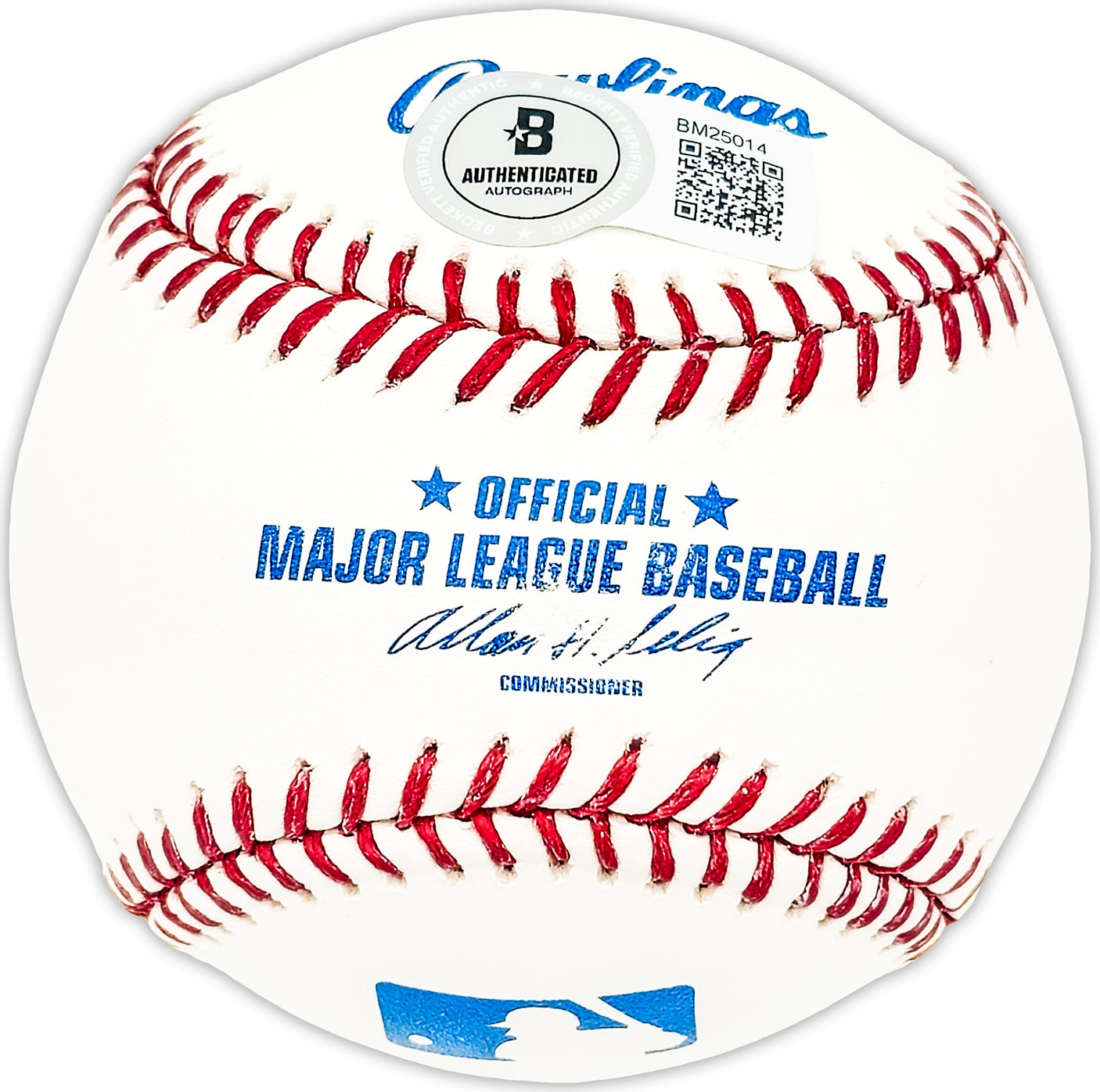Buddy Booker Autographed Official MLB Baseball Cleveland Indians, Chicago White Sox Beckett BAS QR #BM25014