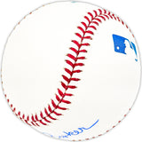 Buddy Booker Autographed Official MLB Baseball Cleveland Indians, Chicago White Sox Beckett BAS QR #BM25014