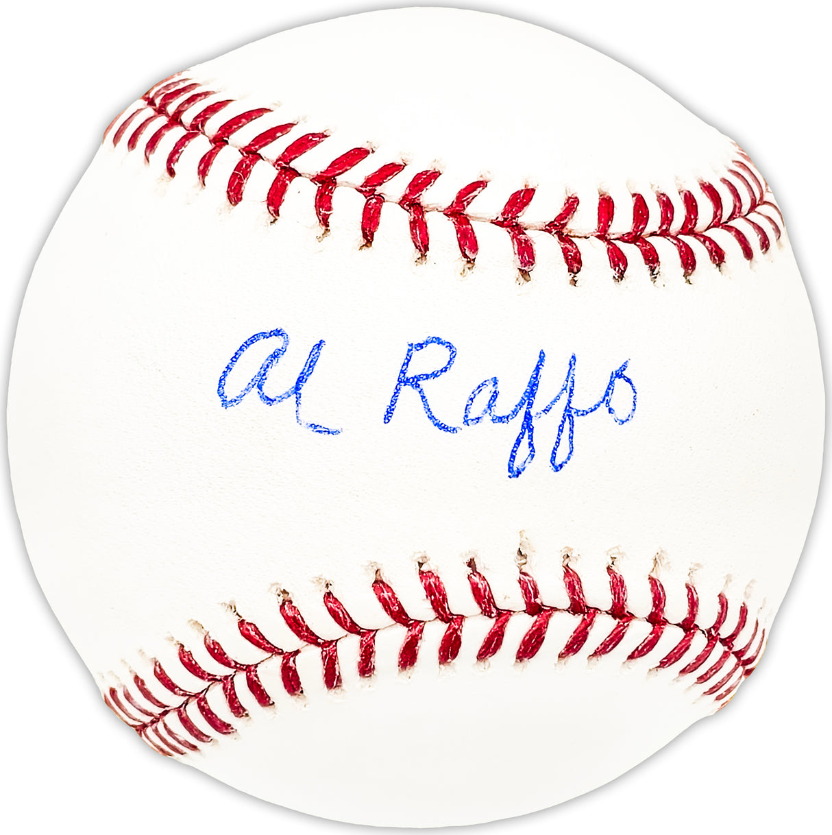 Al Raffo Autographed Official MLB Baseball Philadelphia Phillies Beckett BAS QR #BM25018