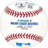 Bob Lipski Autographed Official MLB Baseball Cleveland Indians Beckett BAS QR #BM25026