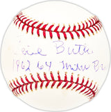 Cecil Butler Autographed Official MLB Baseball Milwaukee Braves "1962-64 Milwaukee Braves" Beckett BAS QR #BM25027