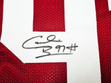 Alabama Crimson Tide Cornelius Bennett Autographed Maroon Jersey Beckett BAS Witness Stock #213096