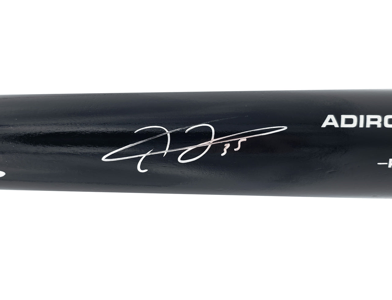 Frank Thomas Autographed Black Rawlings Adirondack Baseball Bat Chicago White Sox Beckett BAS Witness Stock #239728