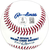 Jung Hoo Lee Autographed Official MLB Baseball San Francisco Giants Beckett BAS Witness Stock #227316