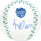 Luis Robert Jr. Autographed Official 2023 All Star Game Logo MLB Game Baseball Chicago White Sox Beckett BAS Witness Stock #227325