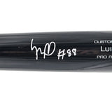 Luis Robert Jr. Autographed Black & Blonde Victus Player Model Baseball Bat Chicago White Sox Beckett BAS Witness Stock #227297