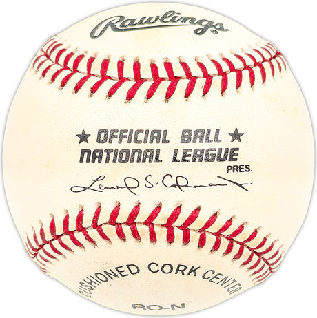 Scott Munninghoff Autographed Official NL Baseball Philadelphia Phillies SKU #227418