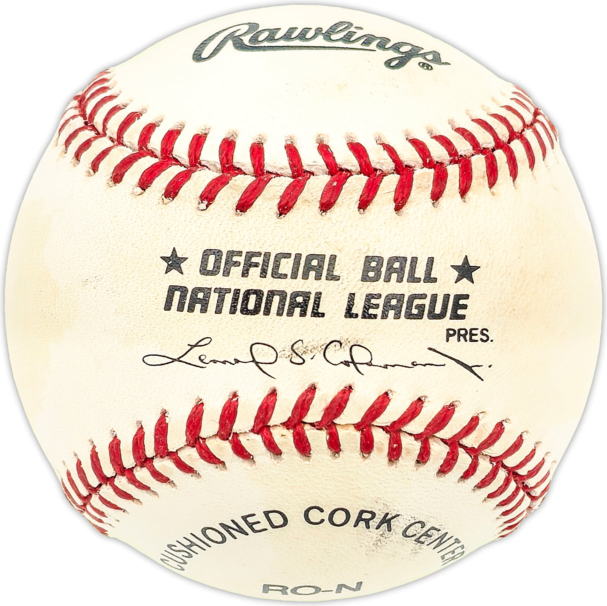 Bobby Malkmus Autographed Official NL Baseball Milwaukee Braves SKU #227597