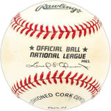 Bobby Malkmus Autographed Official NL Baseball Milwaukee Braves SKU #227597