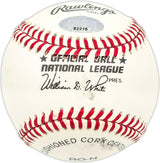 Dan Wilson Autographed Official NL Baseball Seattle Mariners MCS Holo #82216