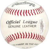 Barney McCosky Autographed Official League Baseball Detroit Tigers JSA #B88707