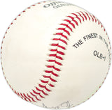 Barney McCosky Autographed Official League Baseball Detroit Tigers JSA #B88707