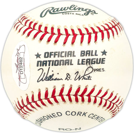 Sammy Drake Autographed Official NL Baseball Chicago Cubs, New York Mets JSA #D12462
