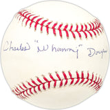 Charles "Whammy" Douglas Autographed Official MLB Baseball Pittsburgh Pirates JSA #E15839