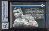 Mike Tyson Autographed 1991 Players International Ringlords Sample Card Auto Grade Gem Mint 10 Beckett BAS #15498048